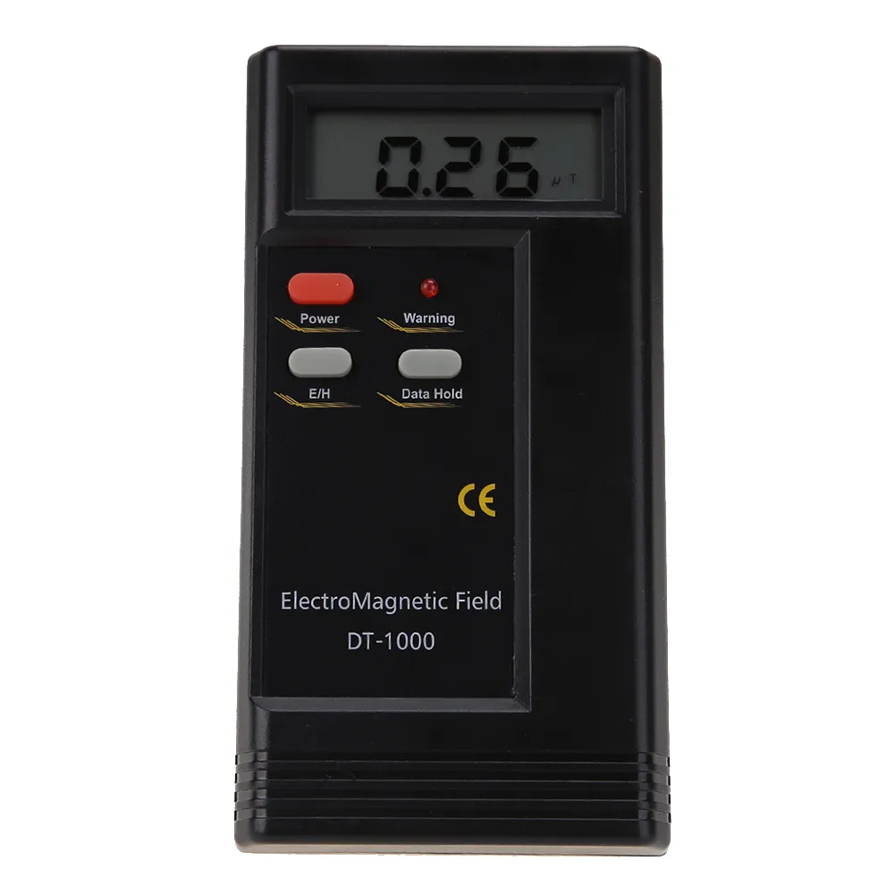 Profesjonalny DT-1000 Cyfrowy LCD Elektromagnetyczny detektor promieniowania EMF Miernik Dosymetru Tester DT-1000 DT1000