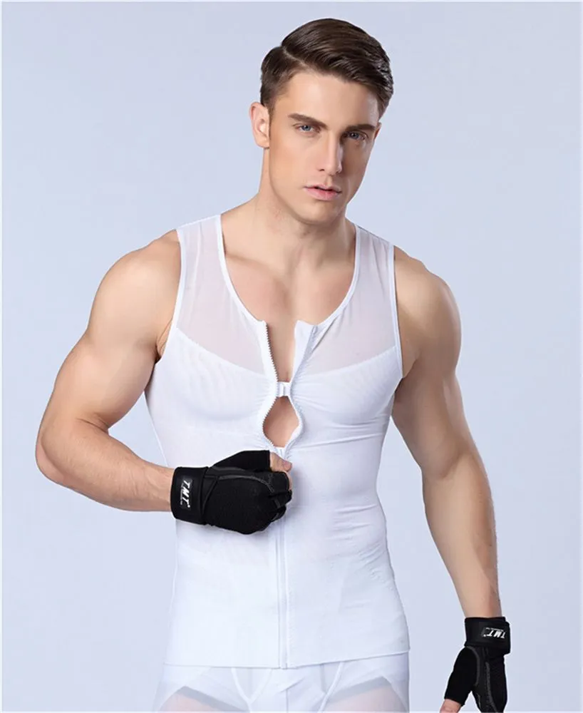 NY044 Sexy Girdles Body Shapers Comfortable Belly Shaper Men Slimming Shirt Elimination Of Male