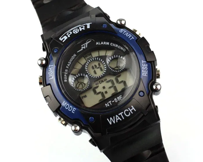 NT-56F Sportuhr Bestseller Ausgezeichnete Sport LED-Licht Mode Wasserdicht Junge Mädchen Elektronische Armbanduhr Kinderuhr Geschenk