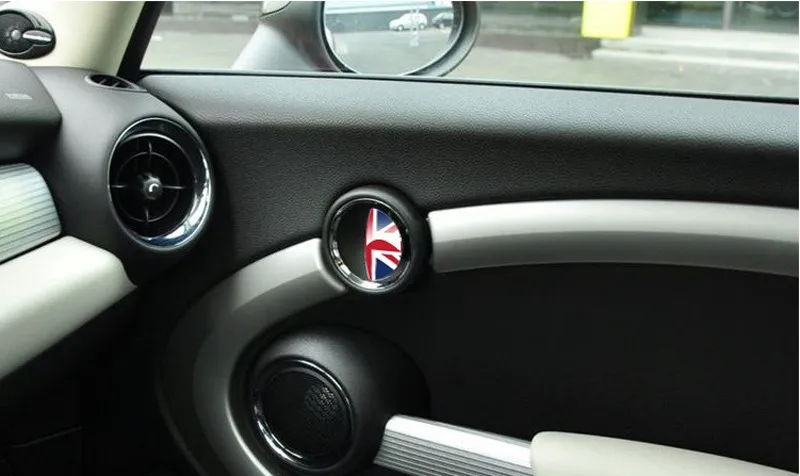 Nieuwste Ontwerp Interieur Deurklink Decoratie Auto Styling Auto Stickers Voor BMW MINI COOPER S R55 R56 R57 Cartoon Nationale vlag9812893