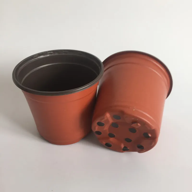 D11XH10CM Double Color Tub calibre Resistência à corrosão Plass de flor de plástico postal vasos de plástico vasos de jardim 7324745
