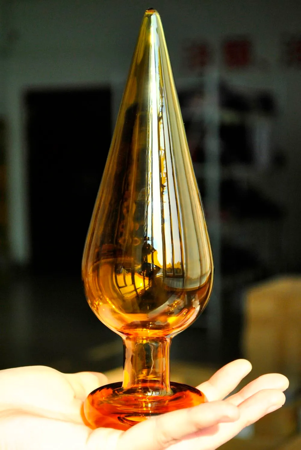 65mm Hollow Large Size Pyrex Glass Butt Plug Big Anal... From Zhengrui03,  $8.95 | DHgate.Com