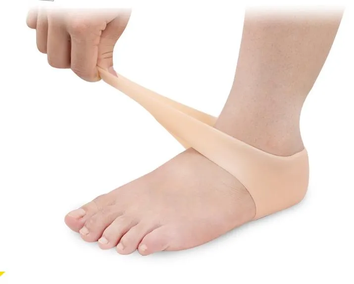 Silikon Nemlendirici Topuk Çatlak Ayak Bakım Koruyucular Aracı Çoraplar Küçük Delikli Jel Çoraplar 1 Çift Ayak Bakım Aracı US036035447