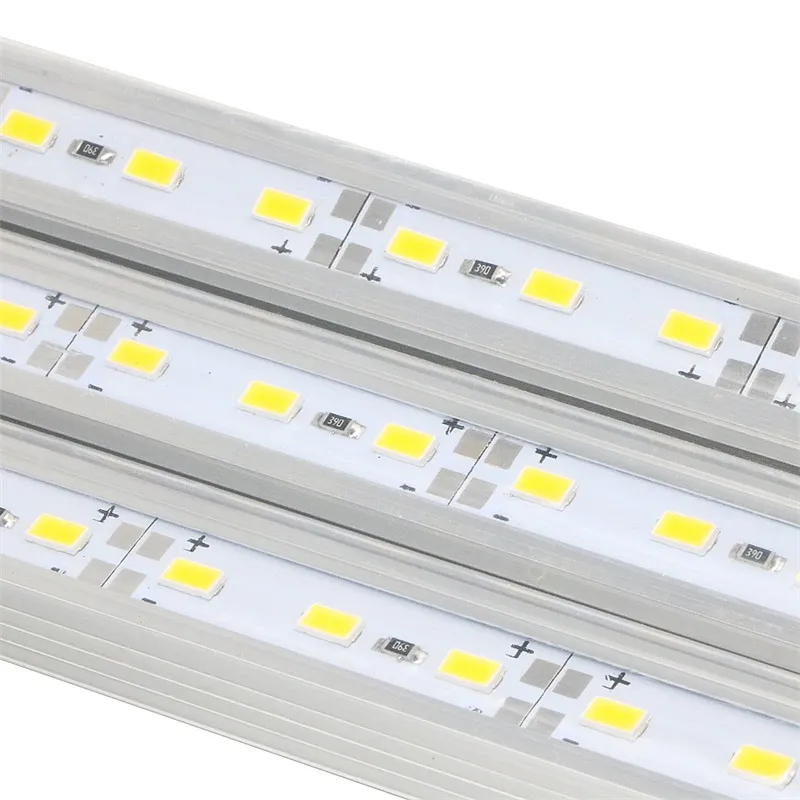 Umlight1688 Großhandel 50 Stück 100 cm DC 12 V 72 SMD 5630 harte starre LED-Streifenleuchte mit U-Aluminiumgehäuse + PC-Abdeckung