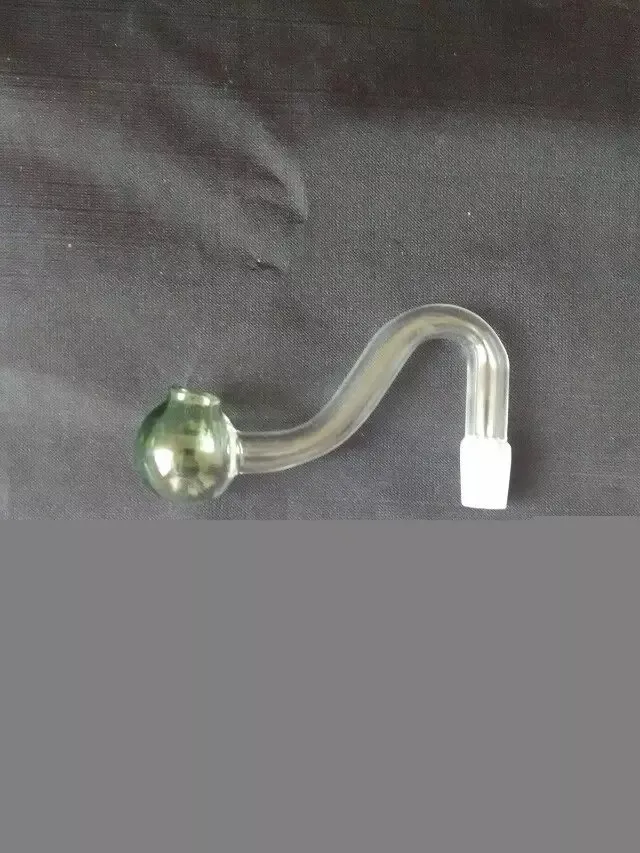 Spray color S tube burner glass bongs accessories Unique Oil Burner Glass Pipes Water Pipes Oil Rigs Smoking with Dropper