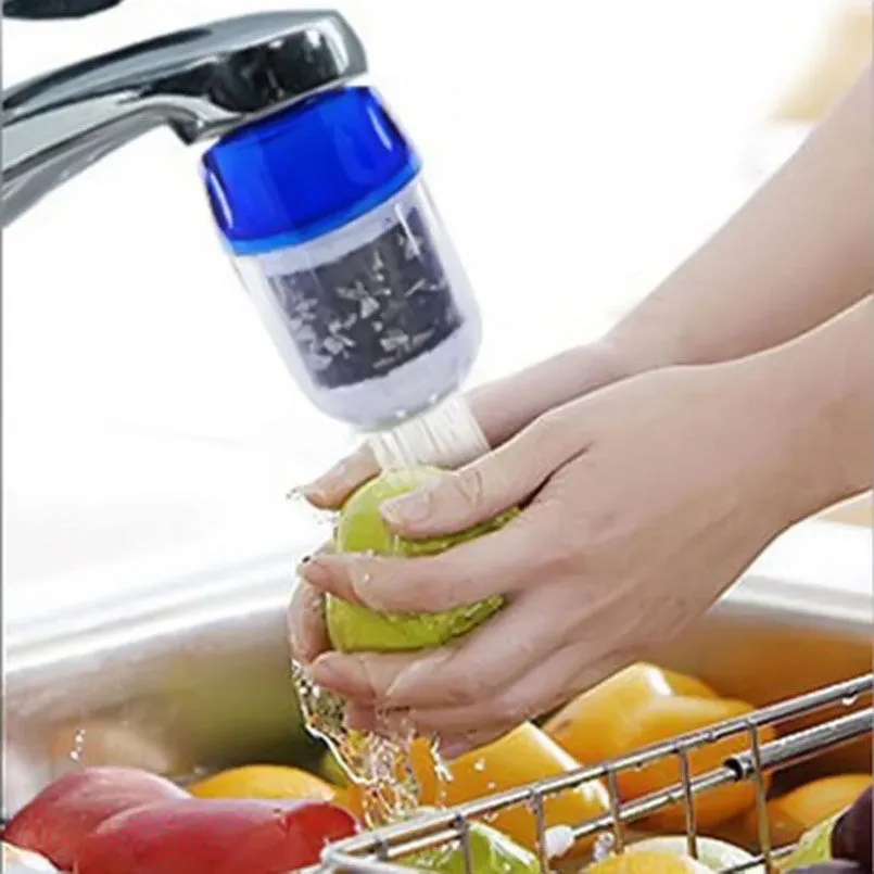 Coconut Carbon Water Purifier Filter Cleaner Cartridge Home Kitchen Faucet Tap E00711