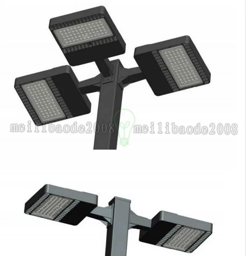 ETL DLC LED parkeringsplats hög bukt sko box lampa shoebox område lampa floodlight street light 48w 100w 200w 300w myy