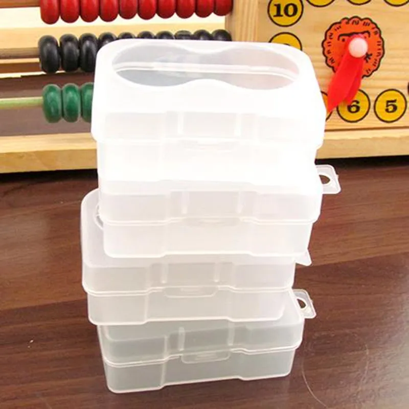 Hot Sale Transparent Portable Plastic Contact Lens Case for Travel Mini Storage Box Contact Lenses Box F20171555