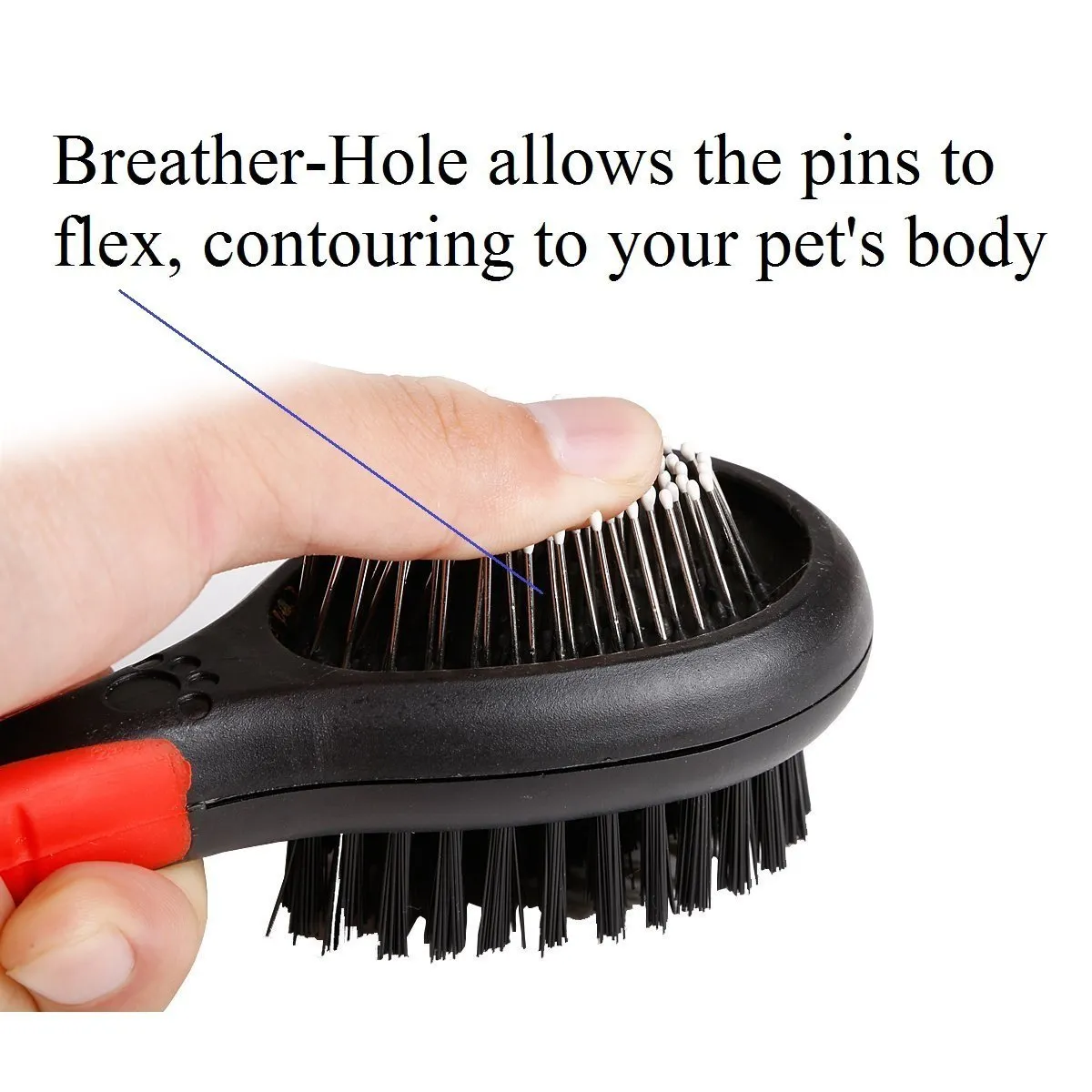 2017 NEW Dog Grooming Brush Double Side Clean Massage Dog Grooming Brush Bath Products for Dogs & Cats