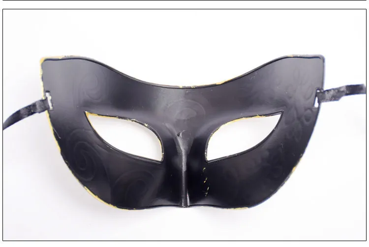 Vintage Roman Greek Mens Máscara Facial DIY Costume Party Sexy Forma Masquerade Máscara Do Partido de Dança Veil Adereços de Prata Antigo Ouro Veneza Máscaras