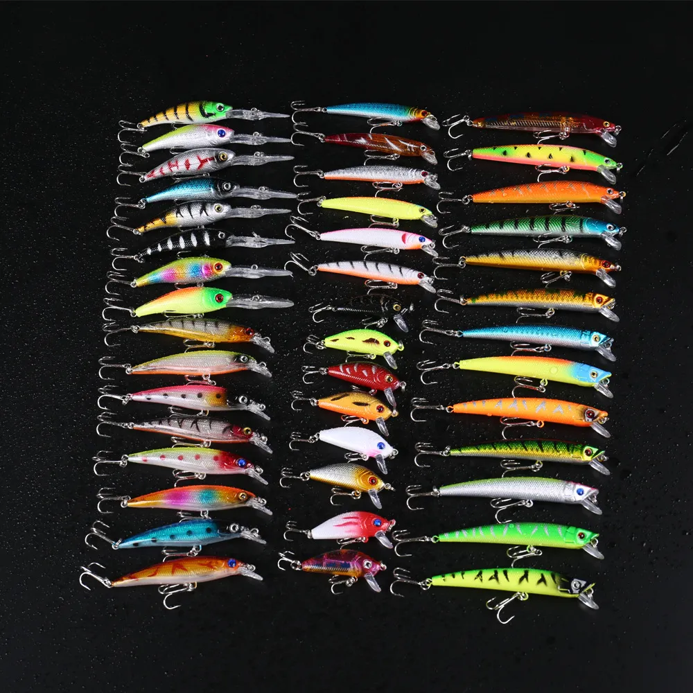 Minnow Fishing Lure Set Wobbler Carp Fishing Tackle Wholesale From