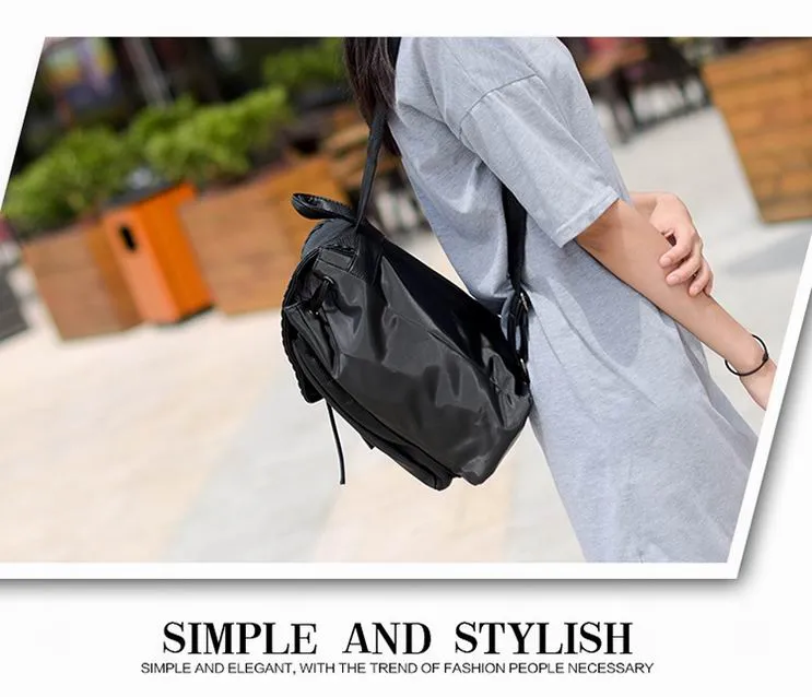 Modevattentät ryggsäck Oxford väskor nit kvinnor klassiska desinger ryggsäckar kvinnliga väska nya väskor damer utomhushandväskor h839