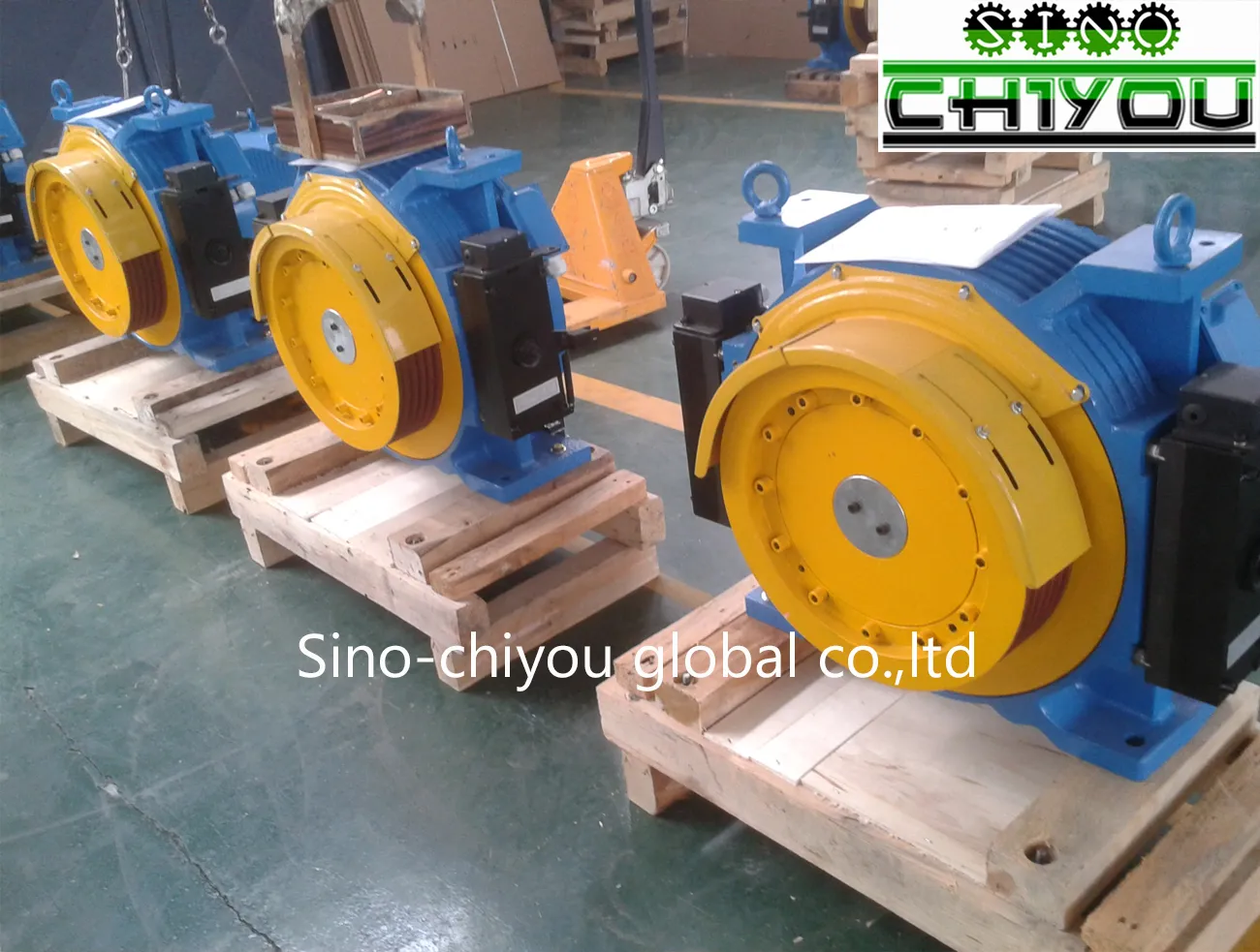 Elevator main part elevator permanent magnet synchronous gearless motor traction machine model YTW20-2