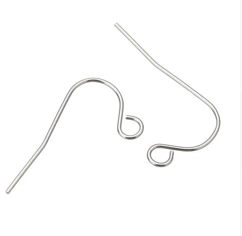 Orecchini chirurgici in acciaio inossidabile a corto di orecchini ad orecchio Ganci Ganci risultati Accessori 200pcs Set