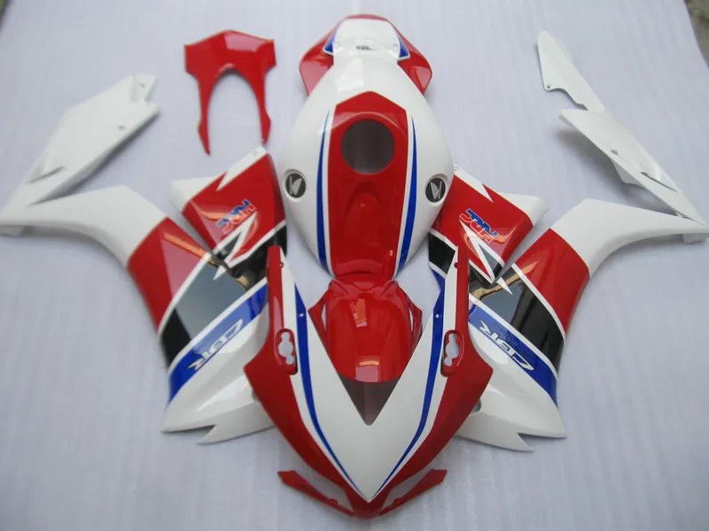 Injection mold fairing kit for Honda CBR1000RR 12 13 14 15 white red fairings set CBR1000RR 2012-2015 OT02