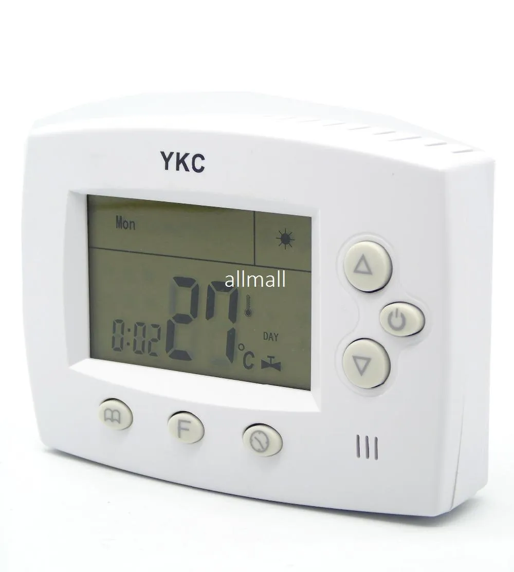 Thermostat programmable numérique alimenté par batterie, chauffage mural à gaz, livraison gratuite