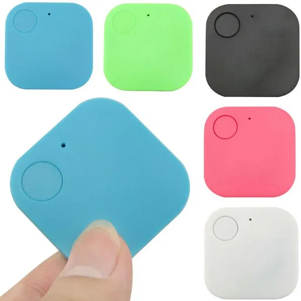 10pcs Square Mini Wireless Smart GPS Locator Bluetooth Tracker Finder itag 10pcs Anti-lost Sensor Alarm for Kids Pets Bag Wallet Key