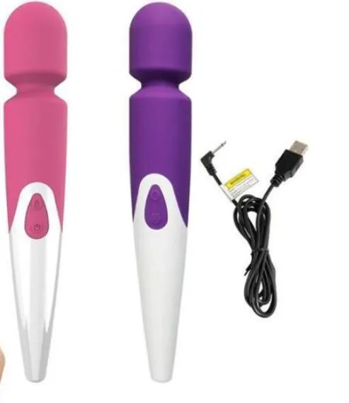 Blush Wellness Dual Sense 10 Function Waterproof Body Wand Massager Purple