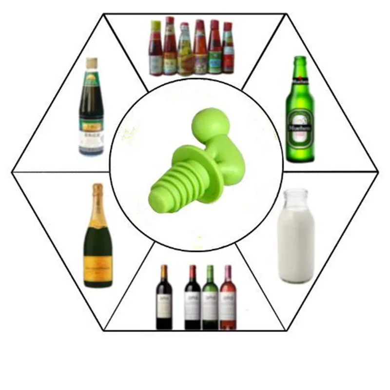 Funny human shape Wine Bottle Stopper Kit bar accessories Silicone Wine Sealer Stopper Plug wholesale wine bottle stoppers wed445