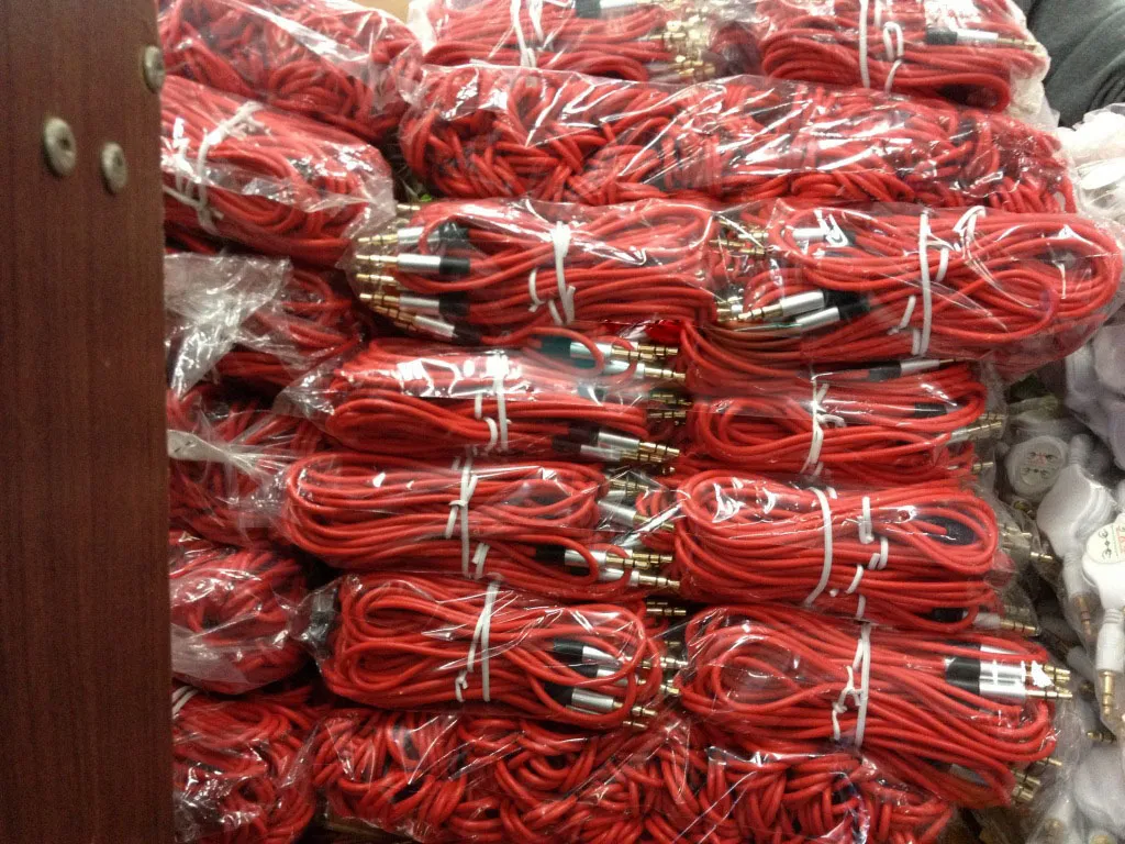 3.5mm audio cable cord Car Aux Extension Cable 120cm for mp3 for phone colorful in stock free DHL/FEdex