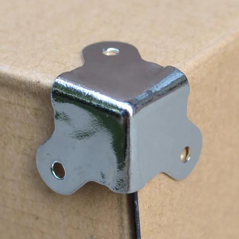 23mm corner guard bracket Aluminum case furniture Luggage bag hardware part air box corner sound toolbox corner