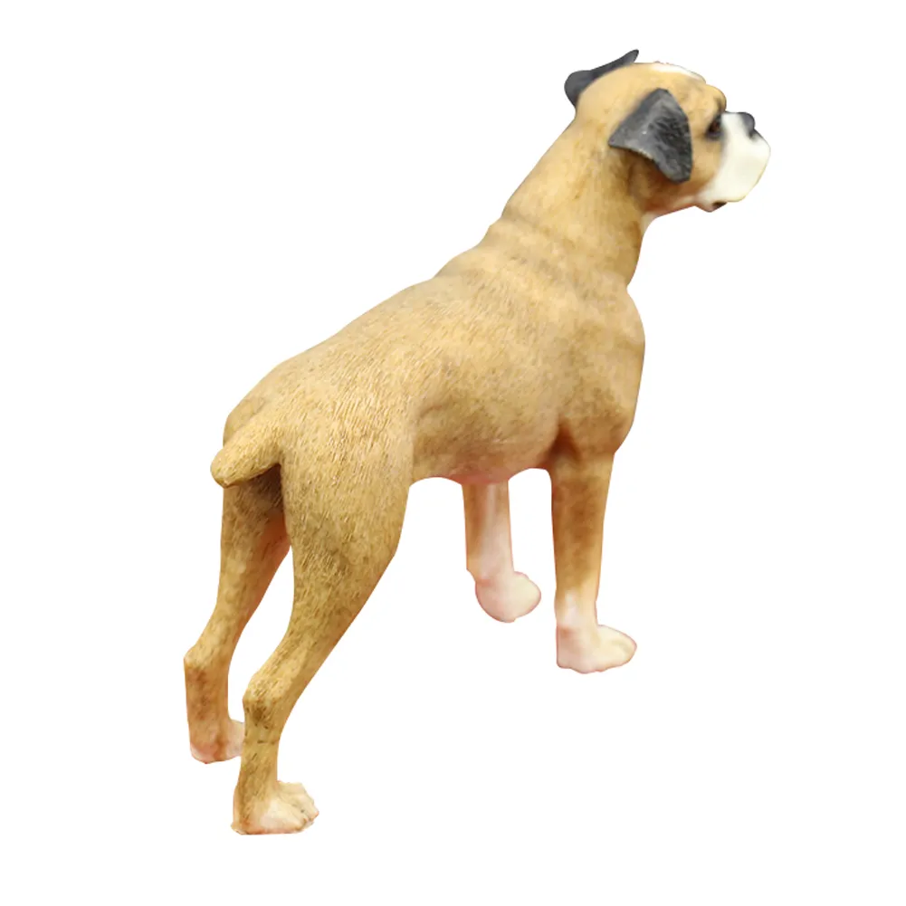 Boxer Figurine gift resin dog animal statue handmade figurines decoration for home and garden cherismas gifts5909611
