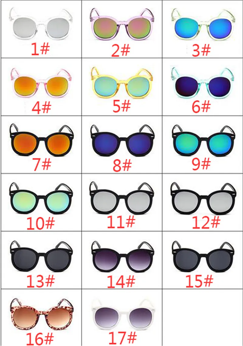 2017 Lady Lady Okulary okrągłe okulary Retro Okulary przeciwsłoneczne Obiektyw Gradient UV400 Okulary Lady WS68