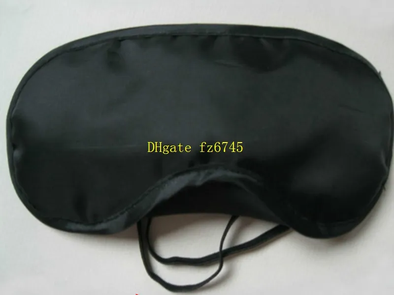 10 шт./лот Бесплатная доставка Оптовая путешествия Eyemask маска для глаз Тени крышка с завязанными глазами сна путешествия черный цвет