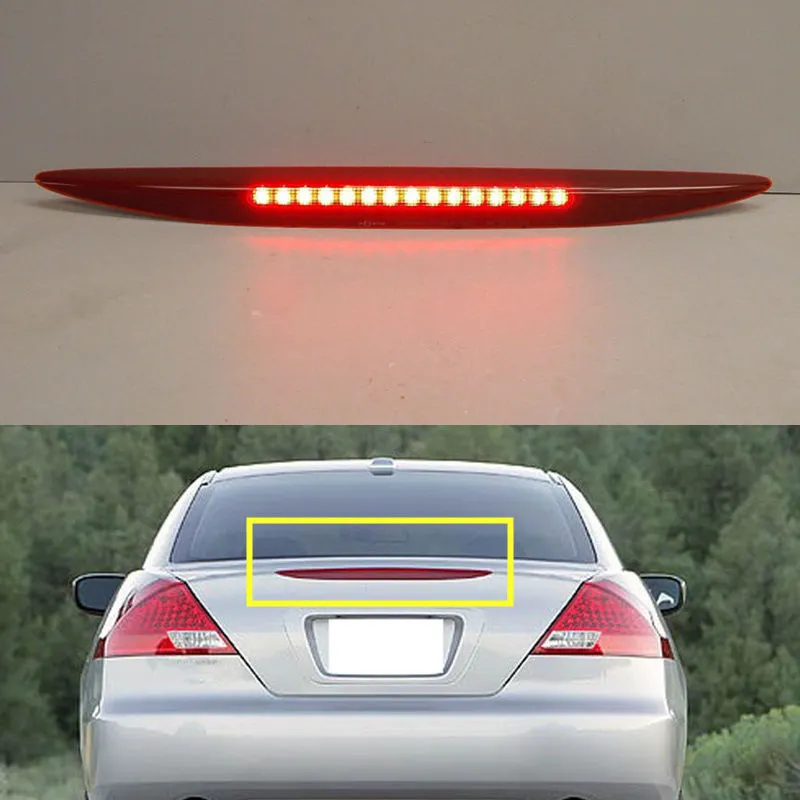 1x For Honda Accord 7th Generation 2006-2007 HMSL CAR High Mount 3rd Brake Stop light Lanp