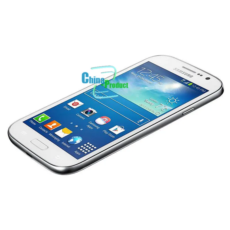 الأصلي تم تجديده Samsung Galaxy Grand Duos i9082 5.0 بوصة 1 جيجابايت RAM 8GB ROM المزدوج SIM 8.0MP WCDMA 3G الهاتف المحمول