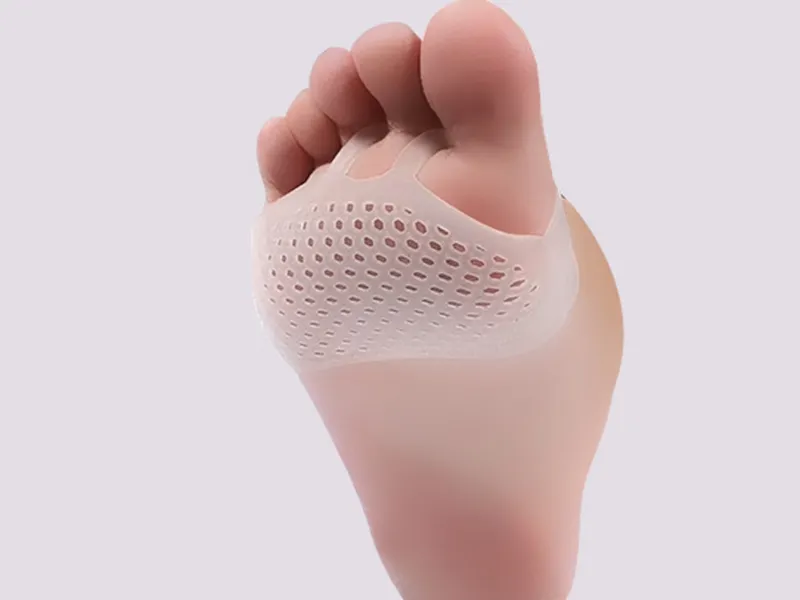 / partij Cellulaire ademend zachte siliconengel Teen pads Hoge hak shock antislip-resistent metatarsal voet pad voorvoet pad