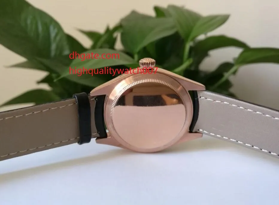 En kaliteli lüks kol saati Cellini Tarihi Erkekler 39mm 18K Gül Altın 50515 Siyah Yepyeni Mekanik Mens3168