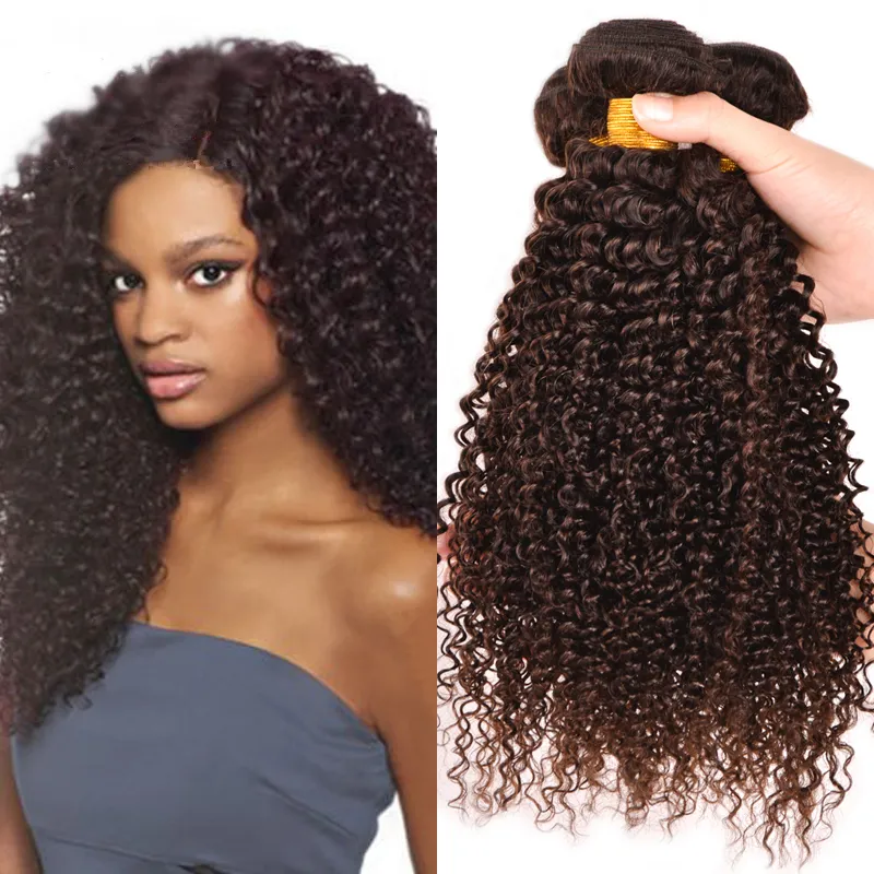 Luxurious, Peruvian, curly human hair Luxury Kinky Deep Curly Peruvian Virgin Human Hair  main image 2