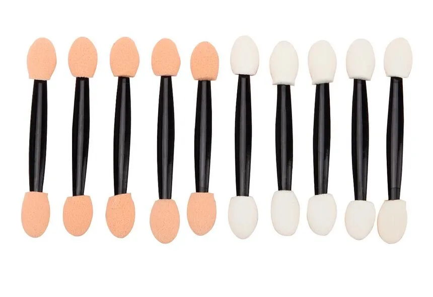 Nowy Aplikator do powiek Sponge Double Ended Make Up Materiały Przenośne Pędzle Lipliner Pędzle Paznokci Pędzel