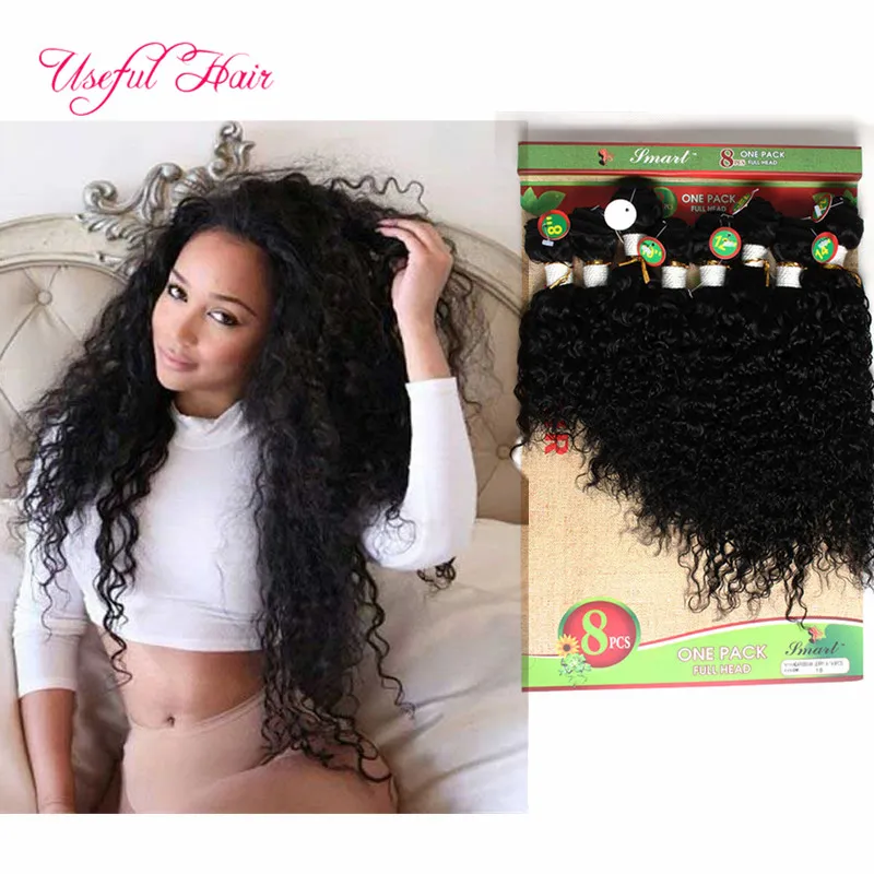 Cabelo humano chinês tecer 8 pacotes de cabelo ombre feixes de onda solta profunda encaracolado trama humana brasileira marley tece trança extensões de cabelo