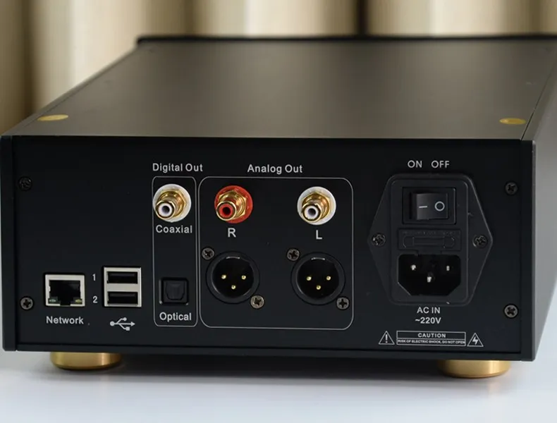 Freeshipping XRK SHD5 Soporte 32bit 192K Hifi Home Audio Digital Turntable DAC Amplificador