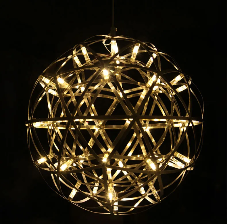 Светодиодные современные подвесные светильники фейерверк лампа мяч звезды висит подвесные светильники светильник отель торговый центр кафе паб бар дома крытый освещение
