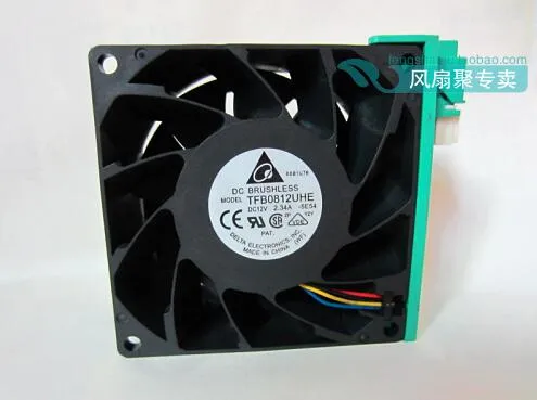 Originele Delta 12 V 2.34A TFB0812UHE 8 cm 8038 80*80*38 MM vier lijn PWM server fan