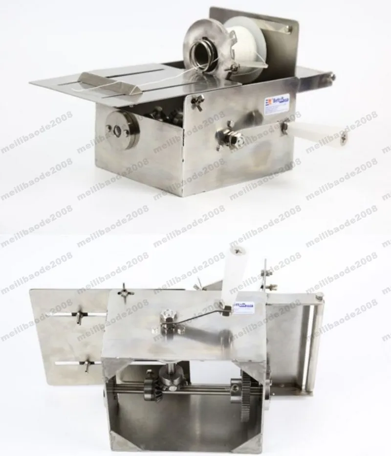 MY32A Handle Stainless Food Processing Equipment steel sausage knotting machine, casings binding machine,smoked