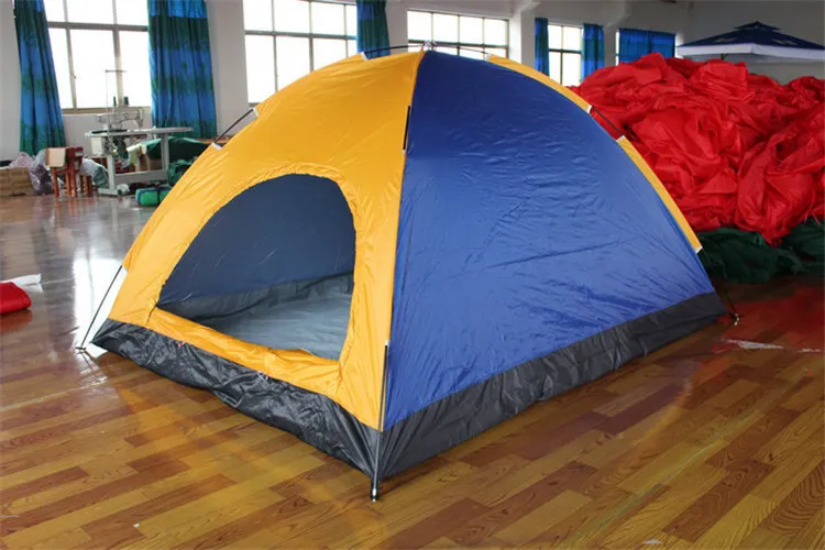 Fácil Carry Ao Ar Livre Engrenagem Caminhadas Camping Barracas Abrigos de Proteção UV Praia Viagens Gramado Parque Casa 5-8 Pessoas Tenda de Cor Misturada DHL / Fedex