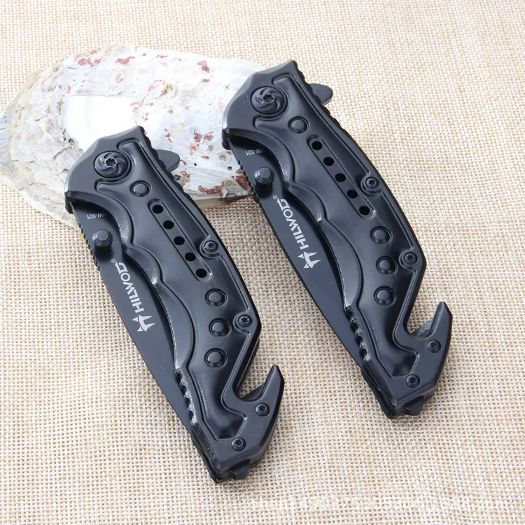 1pc Fish Shaped Pocket Knife For Outdoor, Camping, Self-Defense,Express  Delivery Open Box