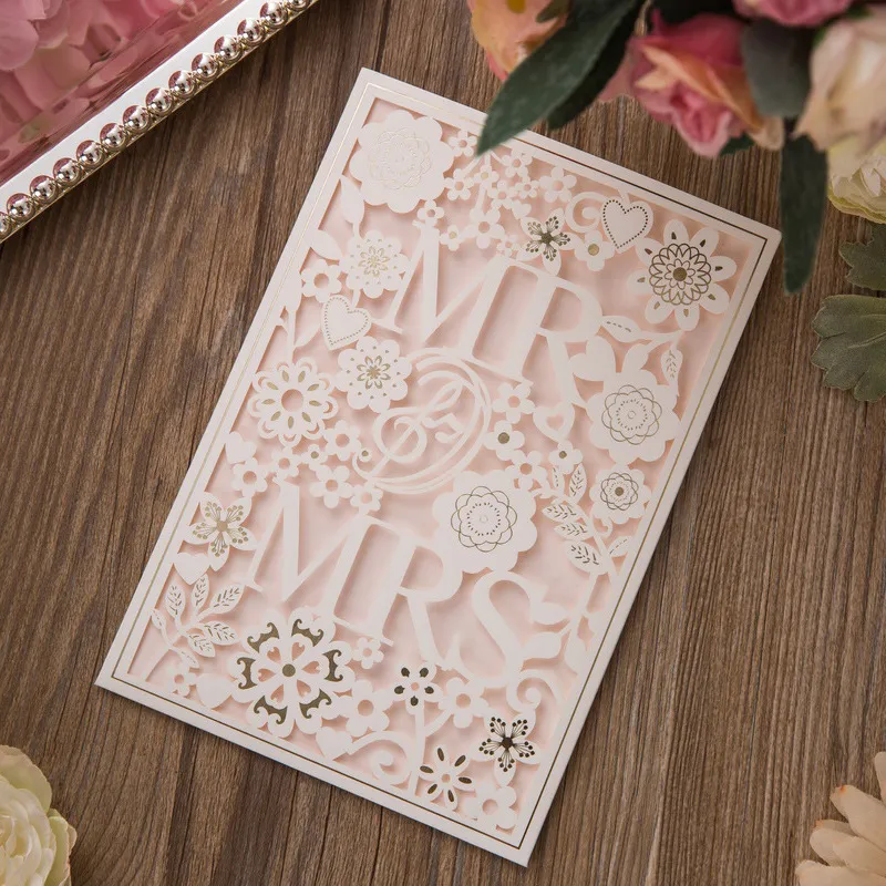 2019 Ny Fine Wedding Invitation Invitation / European Wedding White Invitation / Wedding Invitations / Wedding Supplies grossist