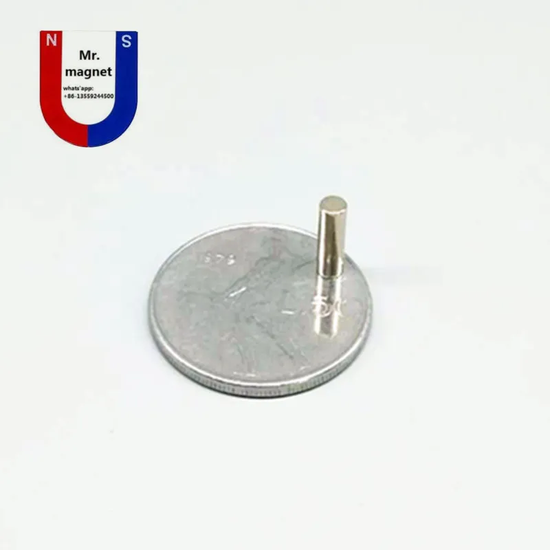 100st Hot Sale D3mmx10mm D3x10mm 3mm10mm 310 D310 3x10mm 3mmx10mm N35 NDFEB Super Strong Permanent Rare Earth Magnet