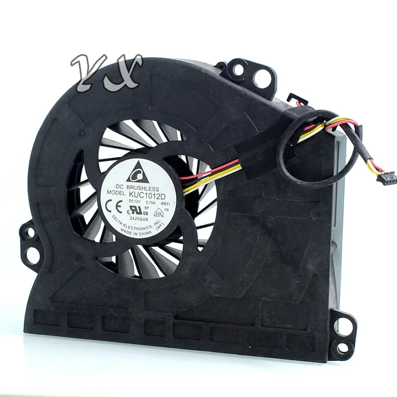 الأصلي وحدة المعالجة المركزية COOLING COOLIG FAN ل HP برو 3420 مروحة kuc1012d bb66 12 فولت 0.75a kuc1012d-bb66