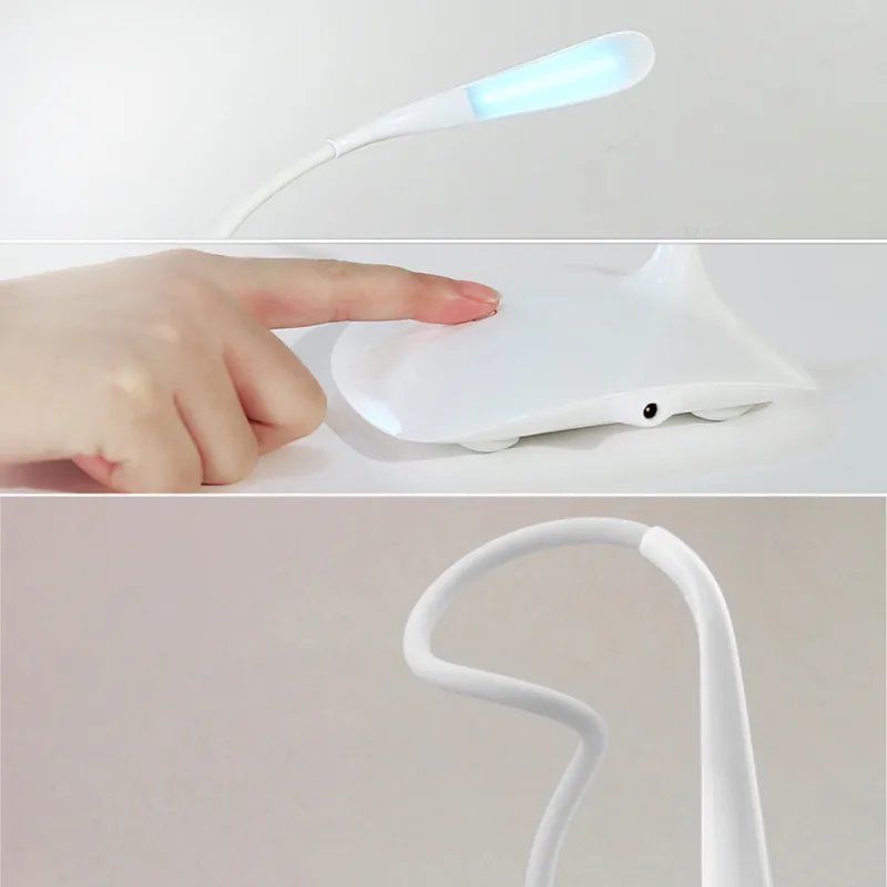 Eye care study gift lamp folding creative touch the light desk small night lamp bedroom led lamp