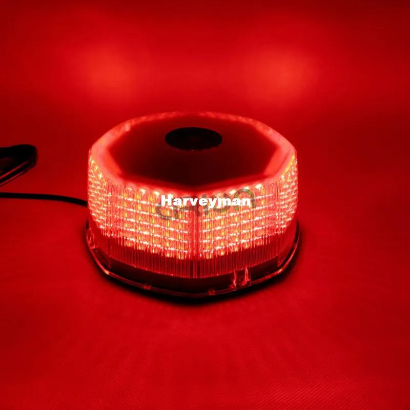 1 Stück Rotes Blinklicht Für Autos Mit 12leds Und Starkem Magnet