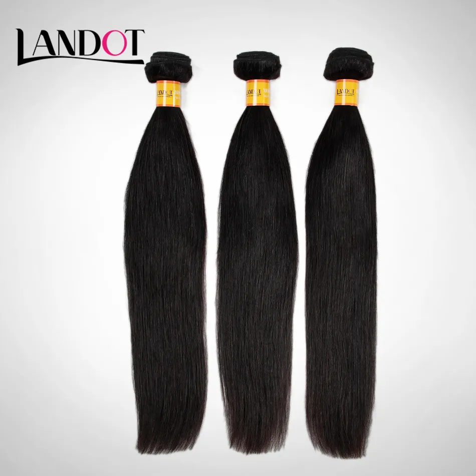 ブラジルの処女の人間の髪の毛織りバンドル未処理7A安いペルーのマレーシアのインドのカンボジアのまっすぐなレミー​​のヘアの伸びが3/4 / 5pcロット