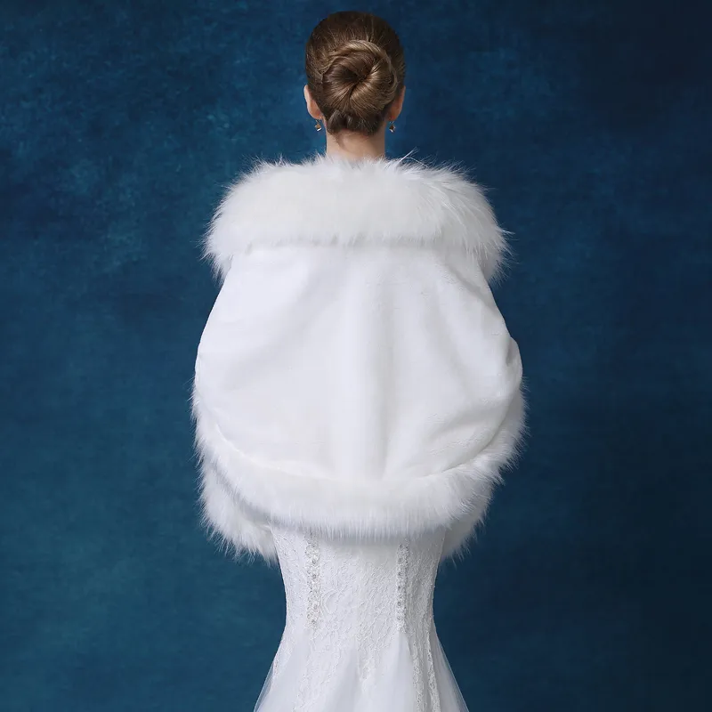 Abrigo De Piel Sintética De Boda Bolero Cape Nupcial De Mantones De Tamaño Libre Envolturas De Vestido De Boda Accesorios De 32,53 € | DHgate