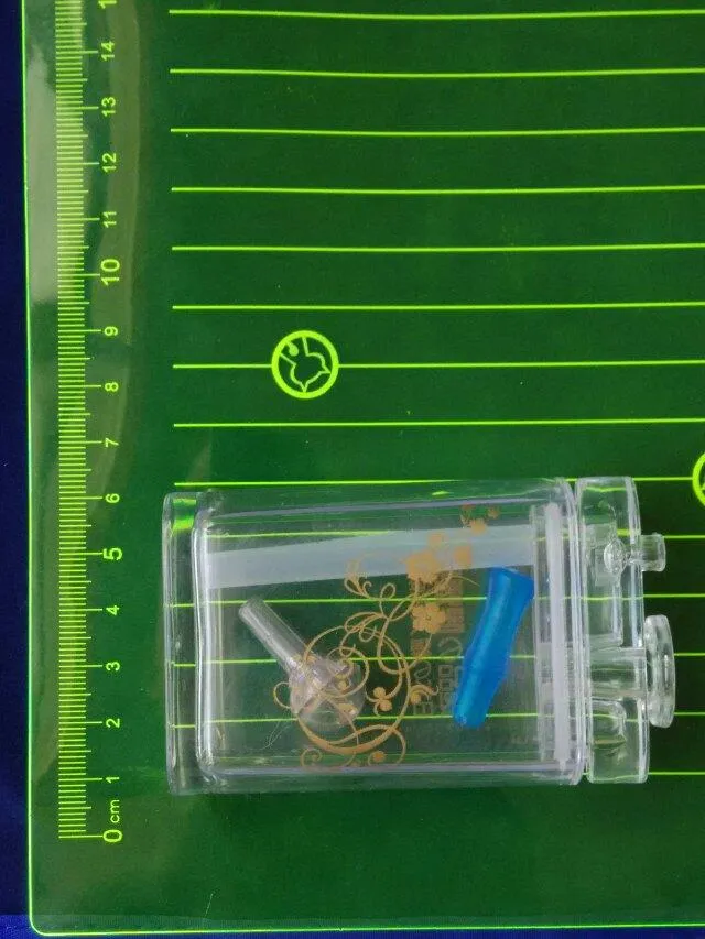 플랫 아크릴 물 담뱃대 도매 유리 봉, 유리 물 담뱃대, 연기 파이프 액세서리