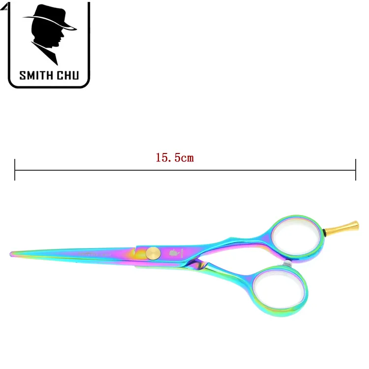 5.5 Pouce SMITH CHU New Tesouras En Acier Inoxydable Ciseaux De Cheveux Ciseaux De Coupe Ciseaux De Coiffeur Barber Hair Tool Livraison Gratuite, LZS0047